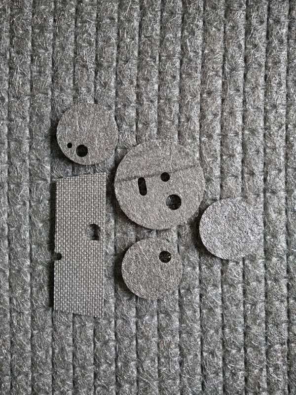 烧结毡使用时各层在高温下有何转变？？？？